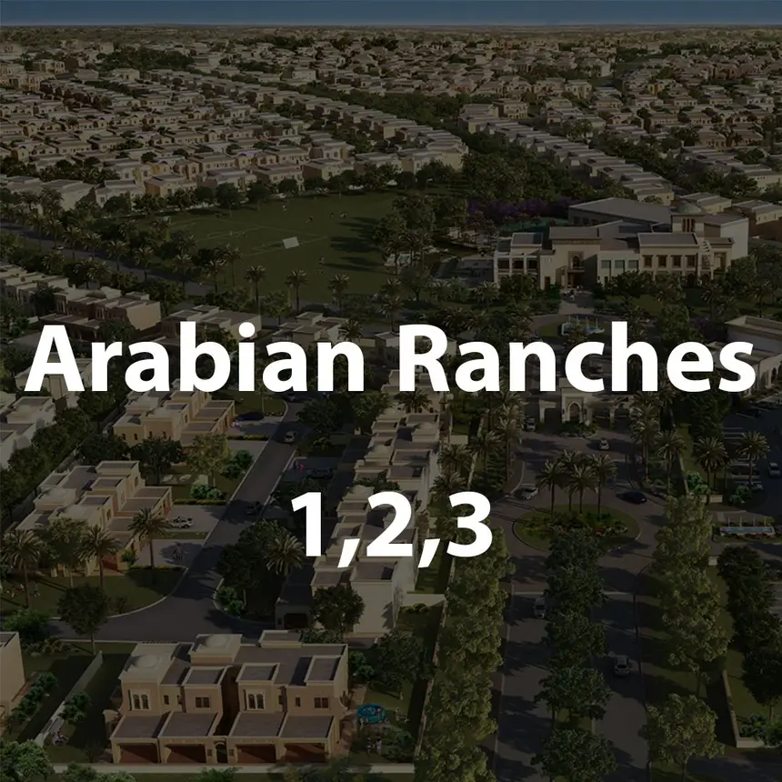 Arabian Ranches — villa community served by Green Heaven Landscape