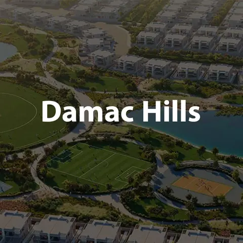 Damac Hills — villa community landscaped by Green Heaven Landscape