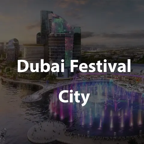 Dubai Festival City — villa community landscaped by Green Heaven Landscape