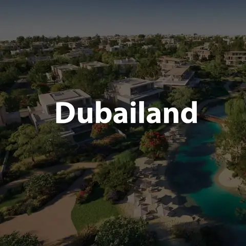 Dubailand — villa community landscaped by Green Heaven Landscape