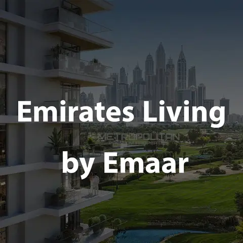 Emirates Living by Emaar — villa community landscaped by Green Heaven Landscape