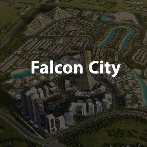 Falcon City of Wonders — villa community landscaped by Green Heaven Landscape