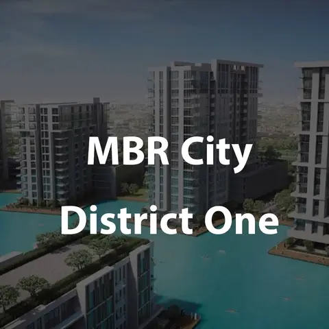 Mbr City District One — villa community served in Dubai