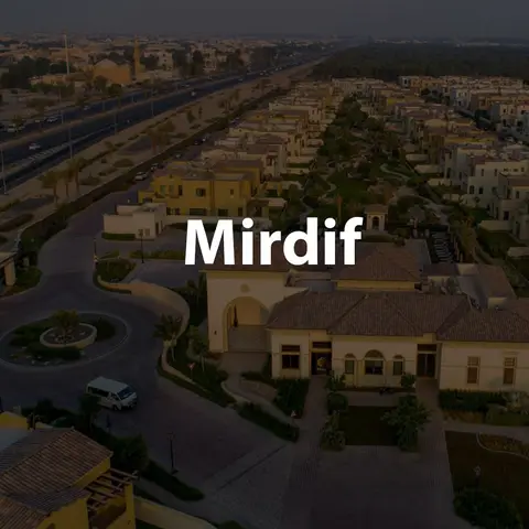 Mirdif — villa community landscaped by Green Heaven Landscape