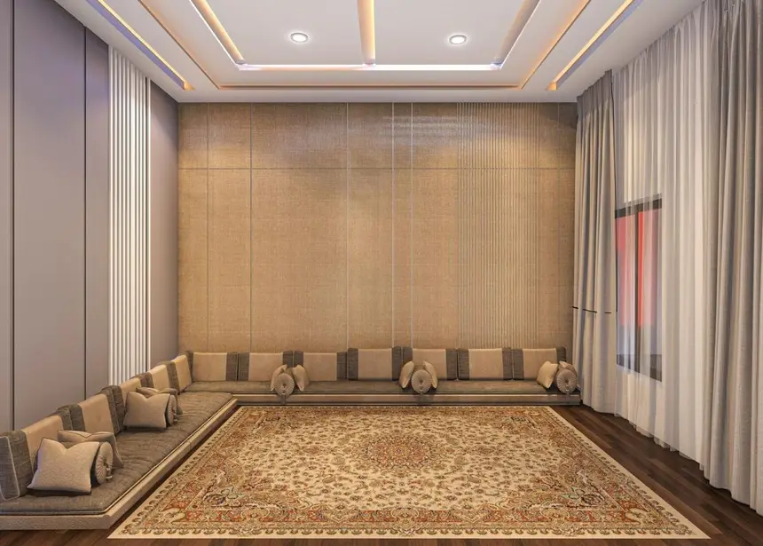 Living space after decoration — Building Maintenance project photo, Dubai