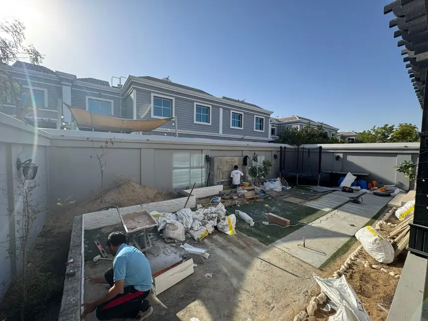 Site prep before turf establishment — Irrigation Systems project photo, Dubai